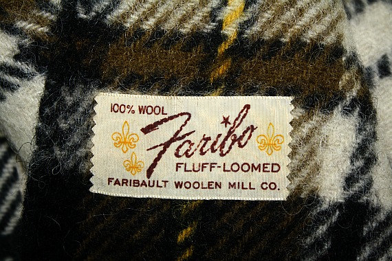 Vintage Wool Blanket Plaid on Luulla